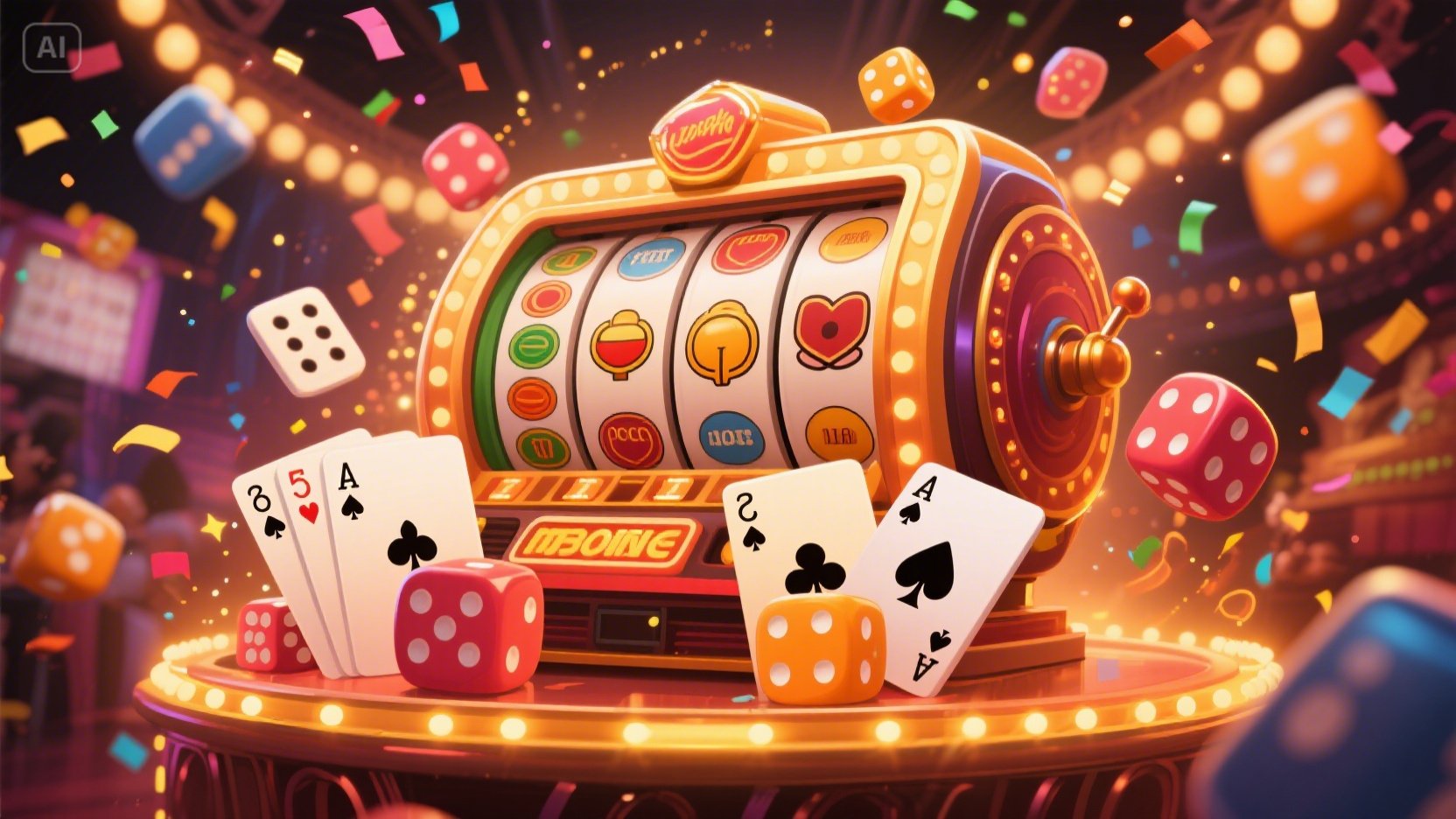 Casino slot machine games desktop and mobile interfaces